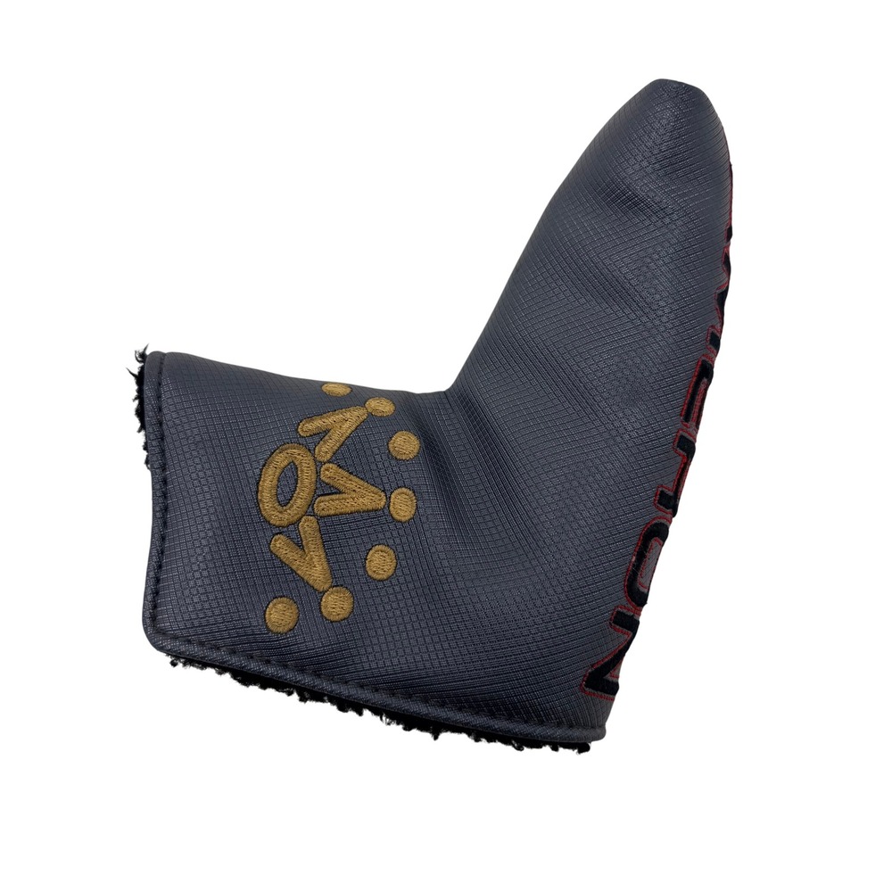Scotty Cameron Titleist Putter Headcover Grey Gold Crown Blade AM&E‎ Made in USA